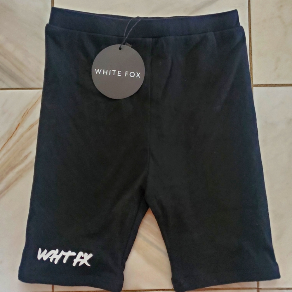 WhiteFox slow motion bike shorts XS black